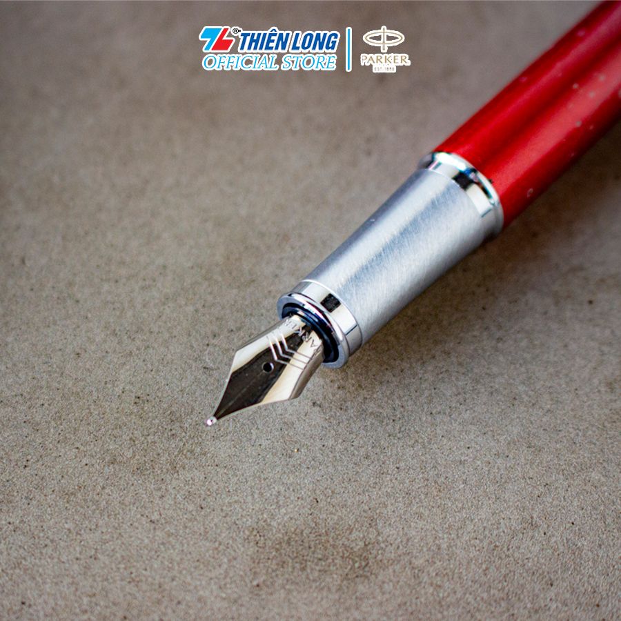 Bút máy Parker IM Special Edition Portal Red - Thép không gỉ - Ngòi 0.7mm - 2152999Z