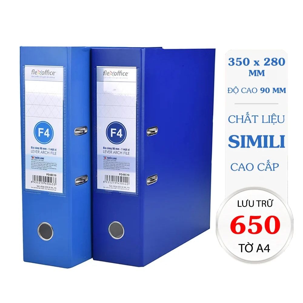 Bìa còng Flexoffice 90F4 FO-BC10