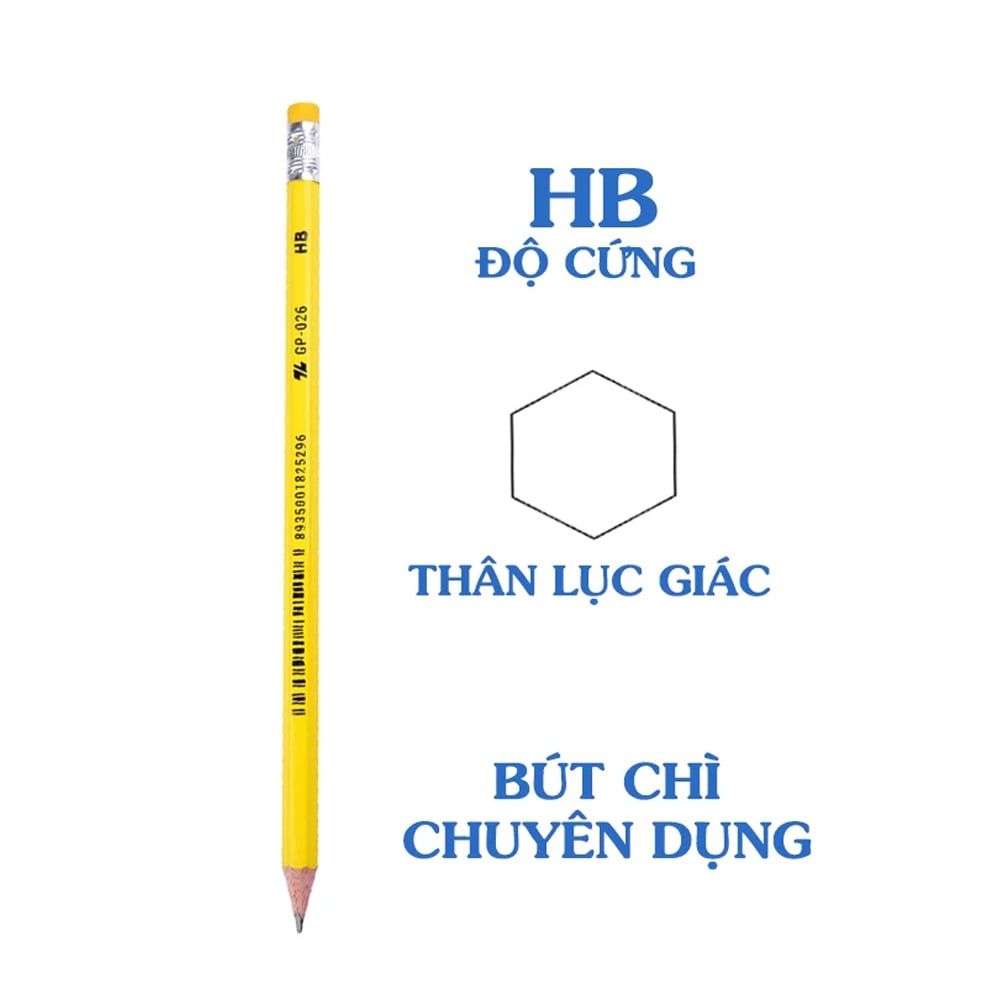 Combo 20 Bút chì gỗ Thiên Long HB GP-026