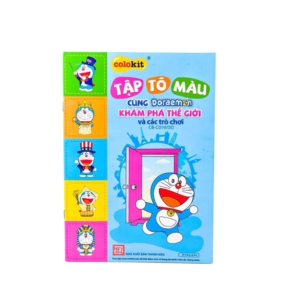 Tập tô màu Colokit Doraemon CB-07/DO