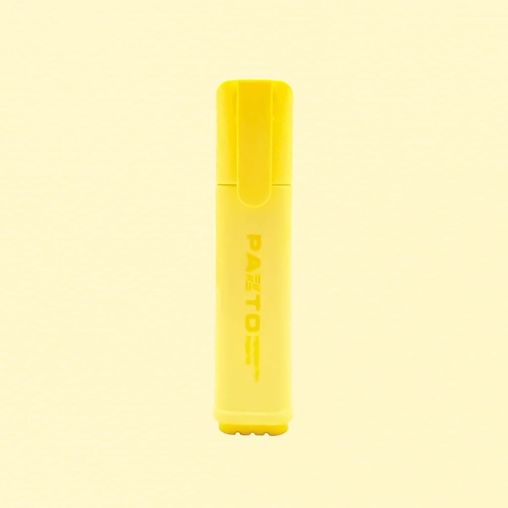 Combo 10 Bút dạ quang màu Pastel Thiên Long Flexoffice Pazto FO-HL009/VN - Bút dạ quang rửa được - Photocopy không làm mất nét chữ bên dưới