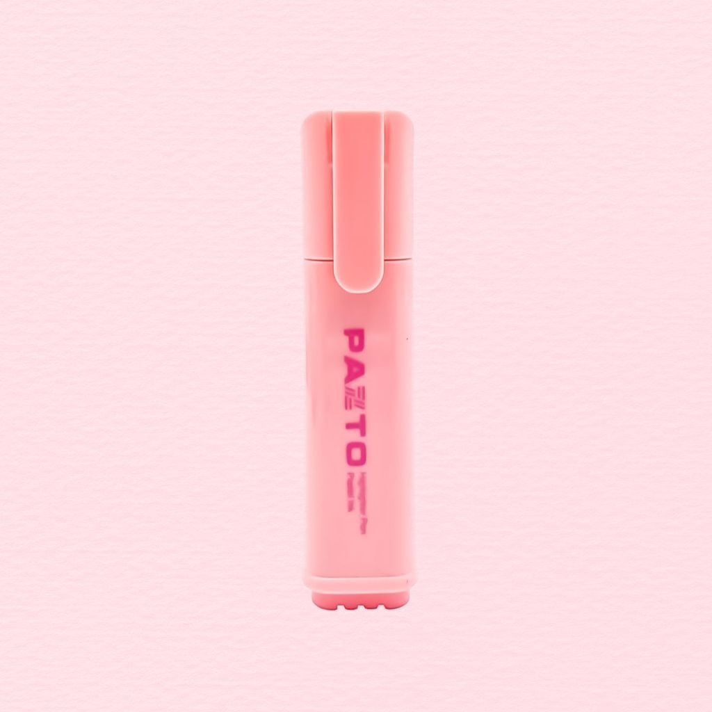 Combo 10 Bút dạ quang màu Pastel Thiên Long Flexoffice Pazto FO-HL009/VN - Bút dạ quang rửa được - Photocopy không làm mất nét chữ bên dưới