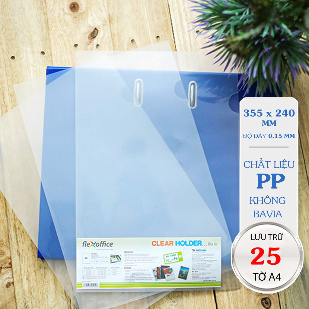 Bìa lá F4 Flexoffice FO-CH02