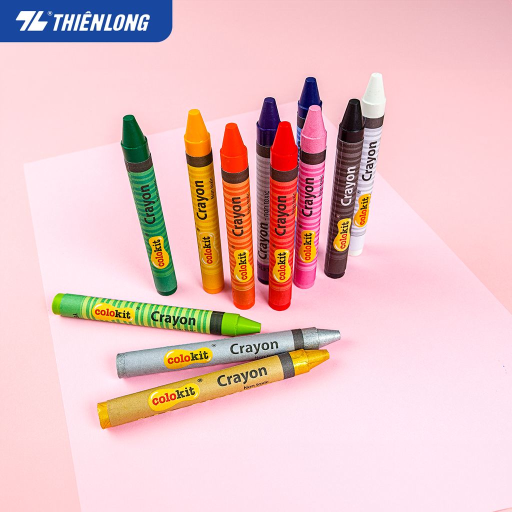 Bút sáp màu Jumbo Colokit CR-C034