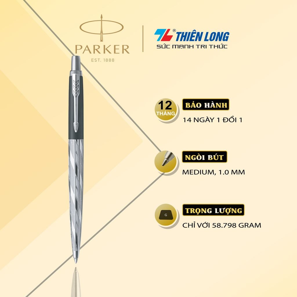 Bút bi cao cấp Parker Jotter SE Black PM CT GB6-2025829