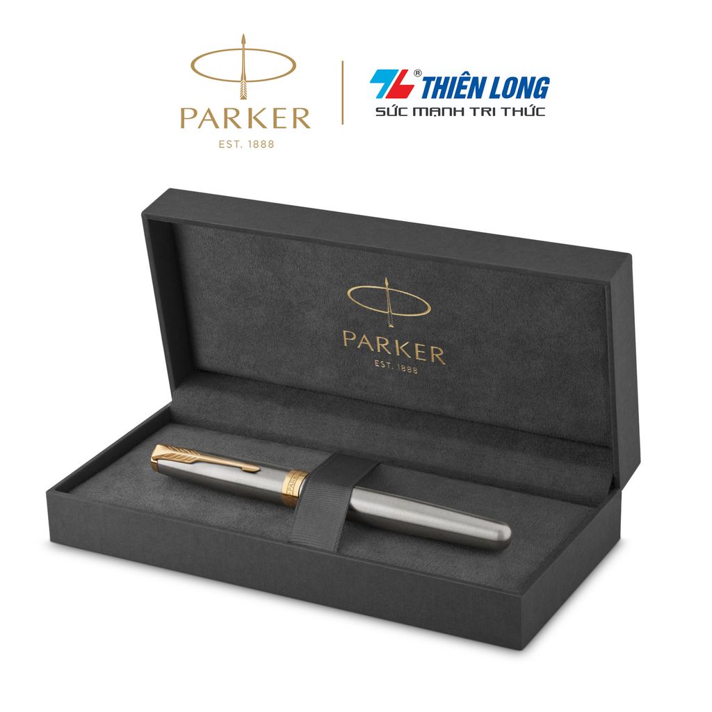 Bút lông bi cao cấp Parker Sonnet X-ST Steel GT TB-1950800