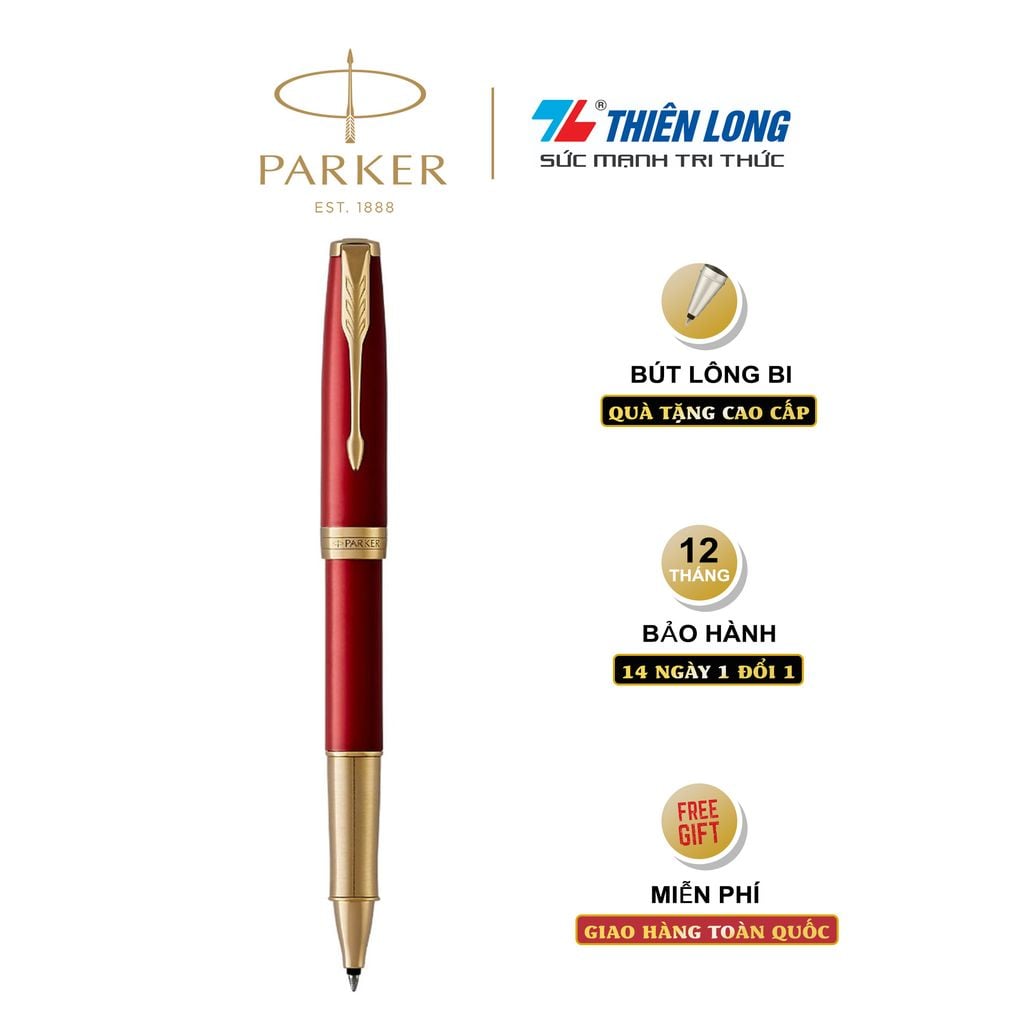 Bút lông bi cao cấp Parker Sonnet X-Red GT TB-1950780