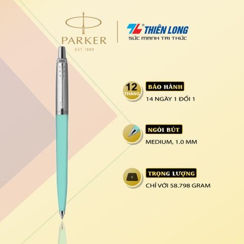 Bút bi cao cấp Parker Jotter ORIG X-PSTL GRN F TB6-2118139