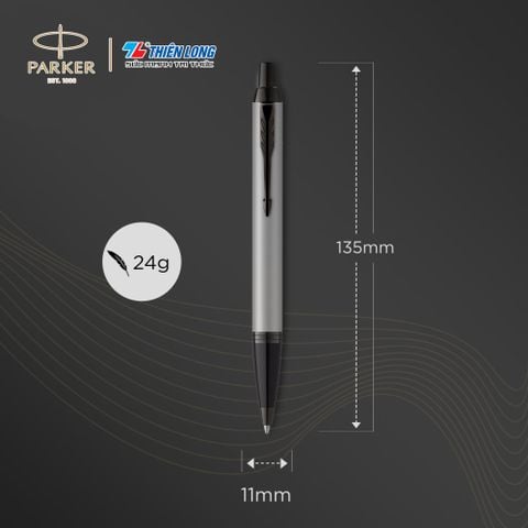 Bút bi Parker IM X-Matte Grey BT GB4-2127894