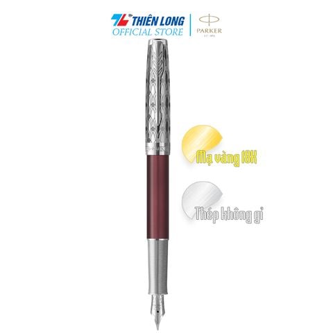 Bút máy cao cấp Parker SON Metal Red CT 18k GB-2119650 - Mạ vàng 18K