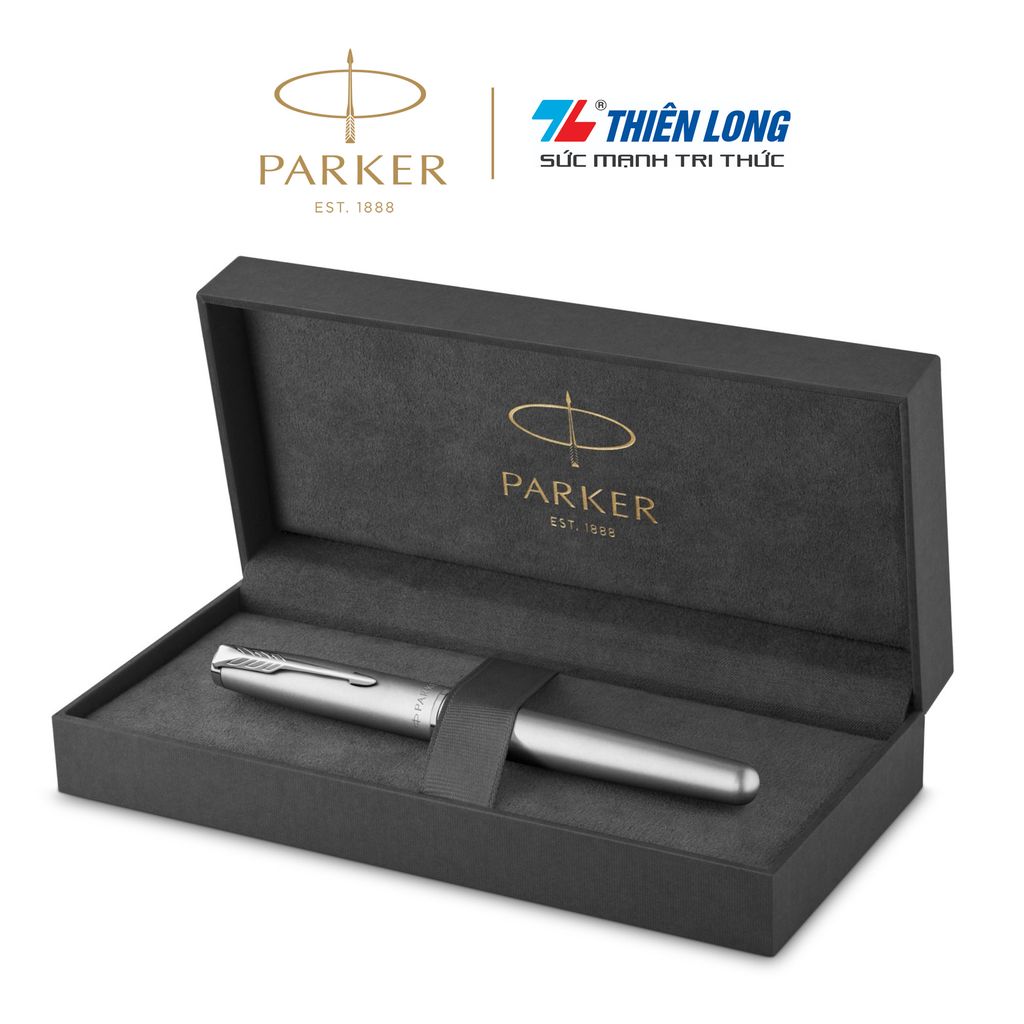 Bút máy cao cấp Parker SON SB Stain Steel CT TB-2146878 - Thép không gỉ