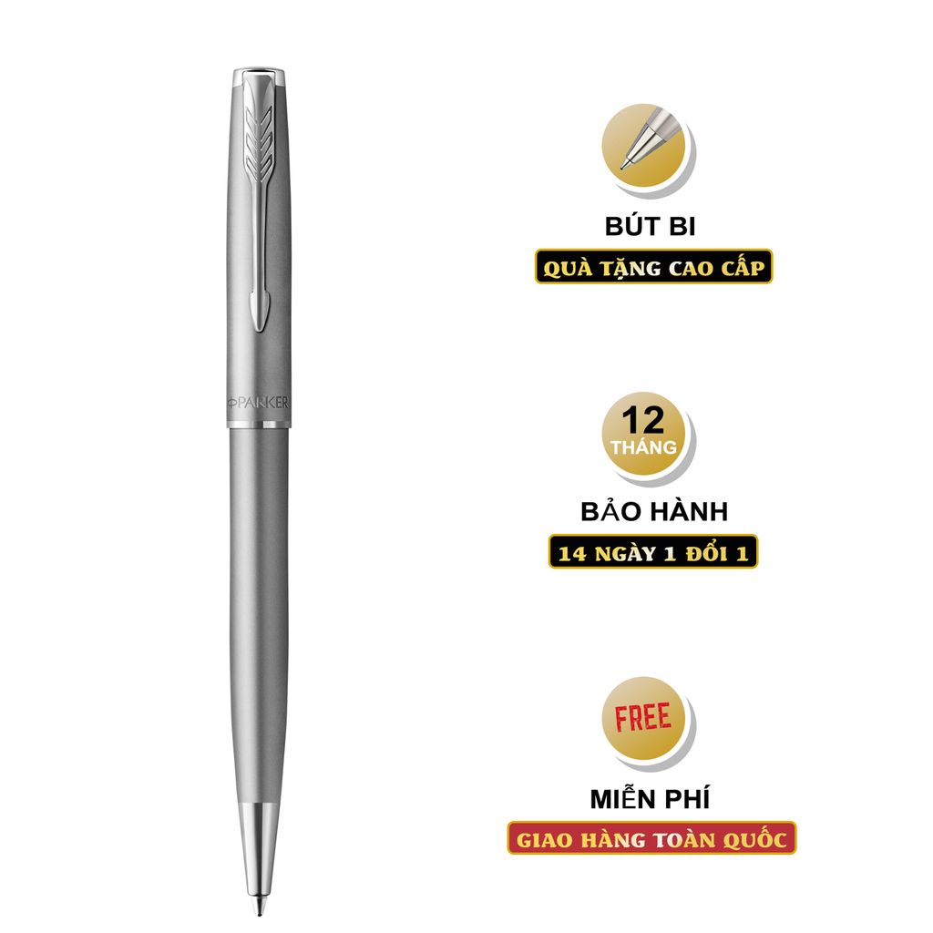 Bút bi cao cấp Parker SON X-SB StainSteel CT TB-2146880