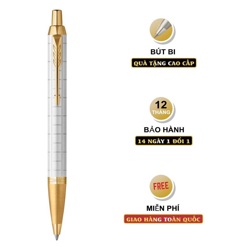 Bút bi cao cấp Parker IM PRM X-Pearl GT GB-2143643