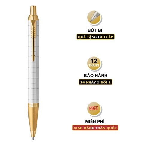 Bút bi cao cấp Parker IM PRM X-Pearl GT GB-2143643