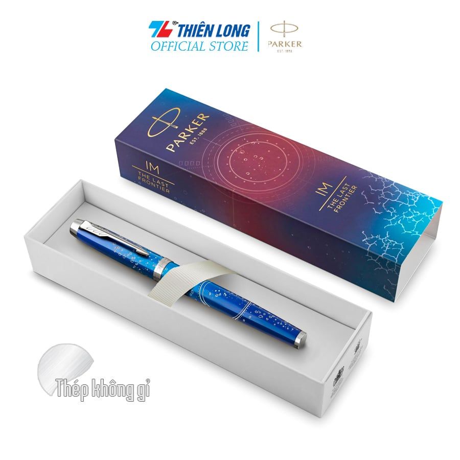 Bút máy Parker IM Special Edition Submerge Blue - Thép không gỉ - Ngòi 0.7mm - 2152992Z