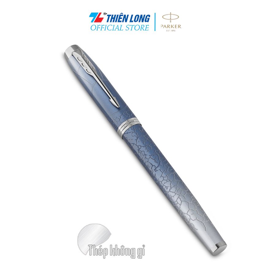 Bút máy Parker IM Special Edition Polar Grey - Thép không gỉ - Ngòi 0.7mm - 2153006Z