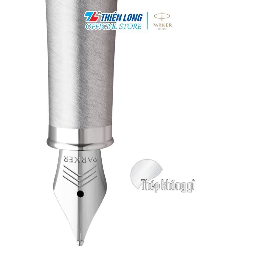 Bút máy Parker IM Special Edition Portal Red - Thép không gỉ - Ngòi 0.7mm - 2152999Z