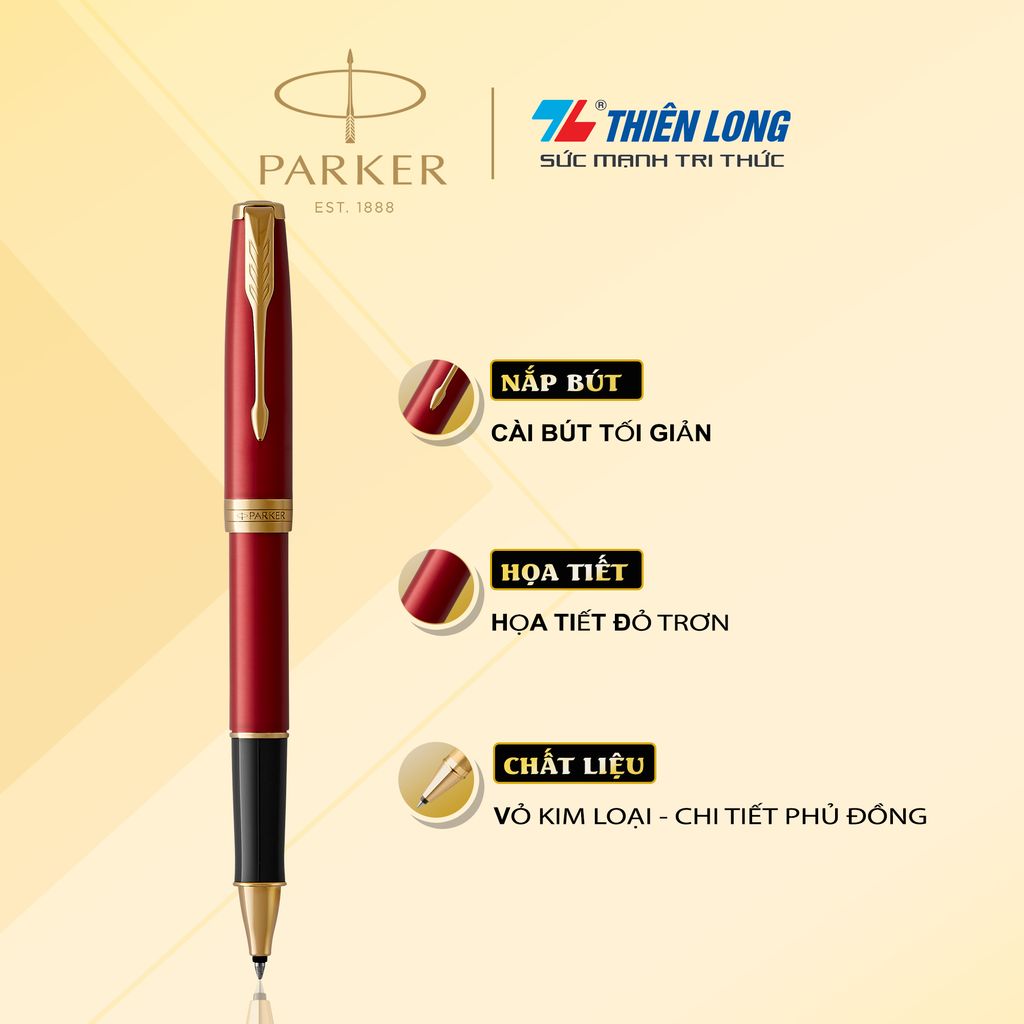 Bút lông bi cao cấp Parker Sonnet Gold Trims SON GT TB-1931475