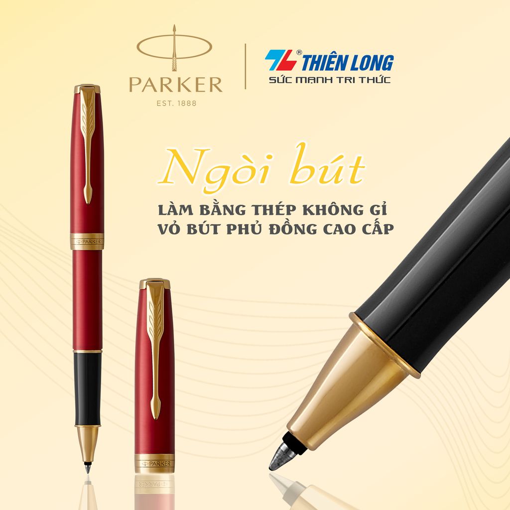 Bút lông bi cao cấp Parker Sonnet Gold Trims SON GT TB-1931475