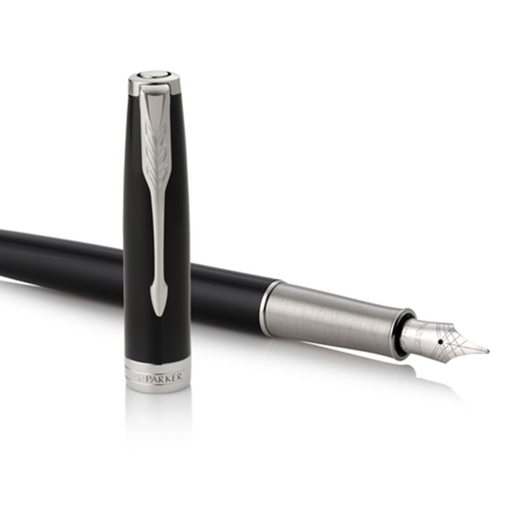 Bút máy cao cấp Parker PK Sonnet Black CT FP-18K F-1950788