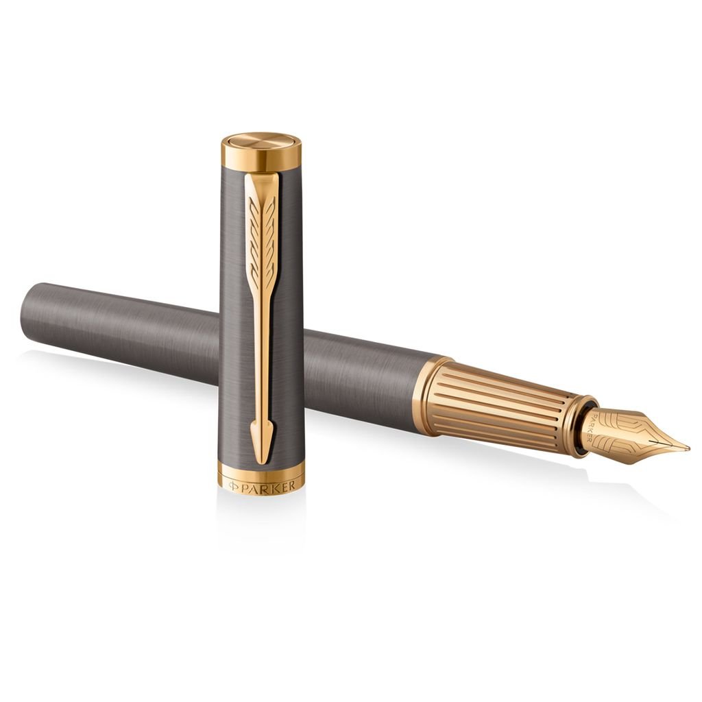 Bút máy cao cấp Parker Ingenuity GREY GT F+CV 2213793