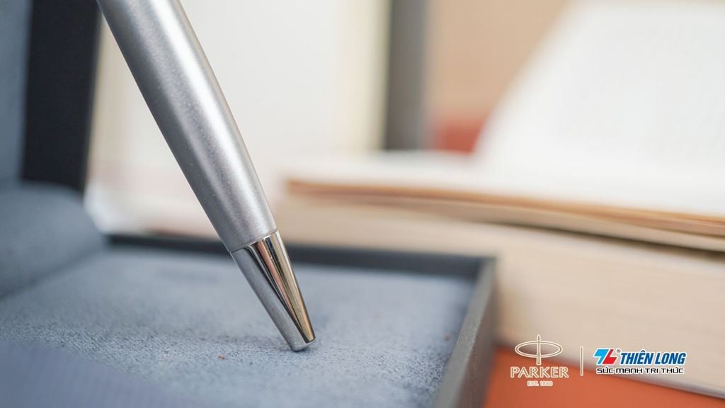 Bút bi cao cấp Parker SON X-SB StainSteel CT TB-2146880 - Thép không gỉ