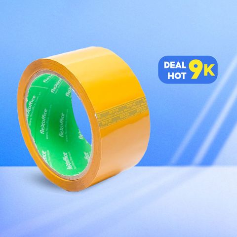 Băng keo đục OPP Flexoffice FO-BKD06