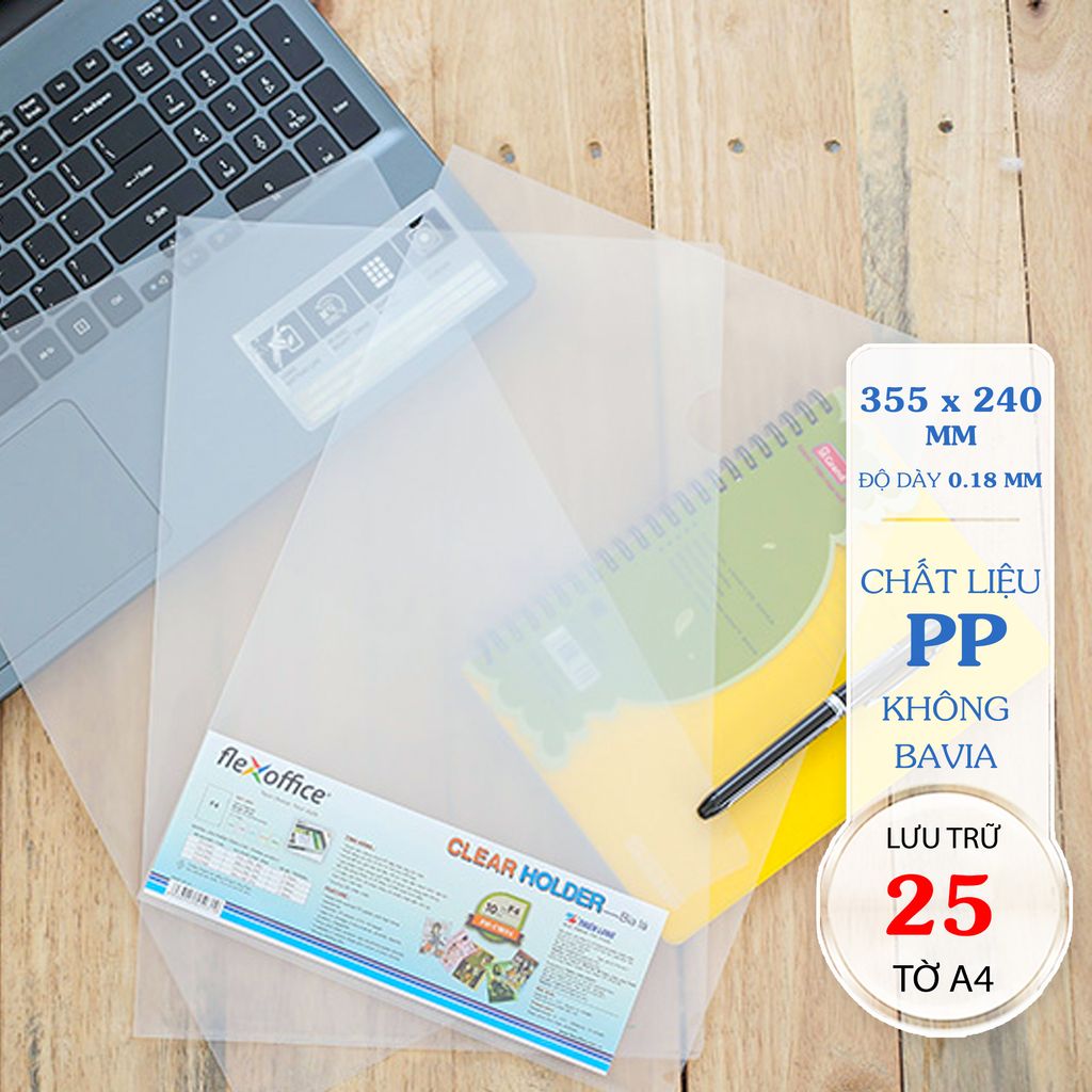 Bìa lá F4 Flexoffice FO-CH04