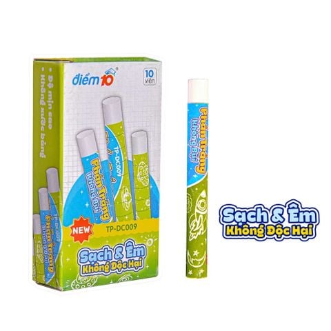 Phấn trắng không bụi Thiên Long Điểm 10 TP-DC009