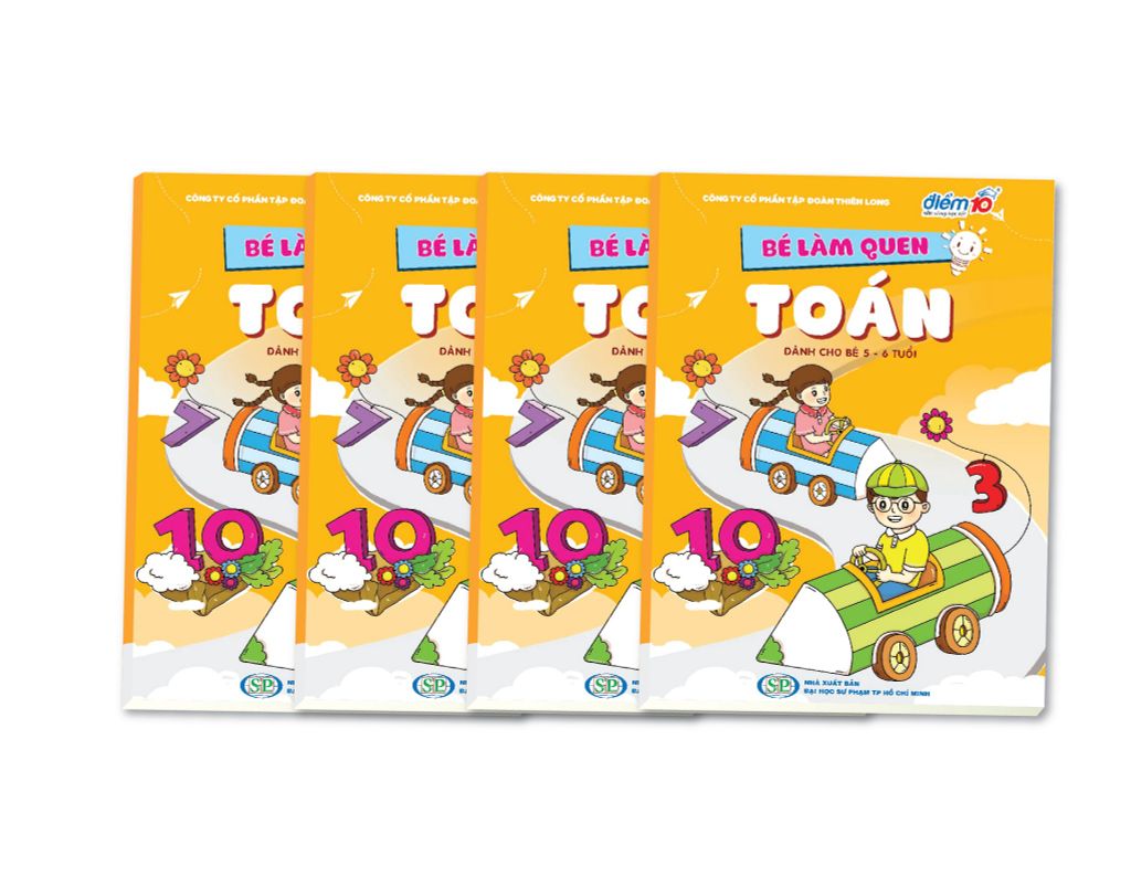 Bé làm quen Toán 5-6 tuổi Điểm 10 TP-LQT03