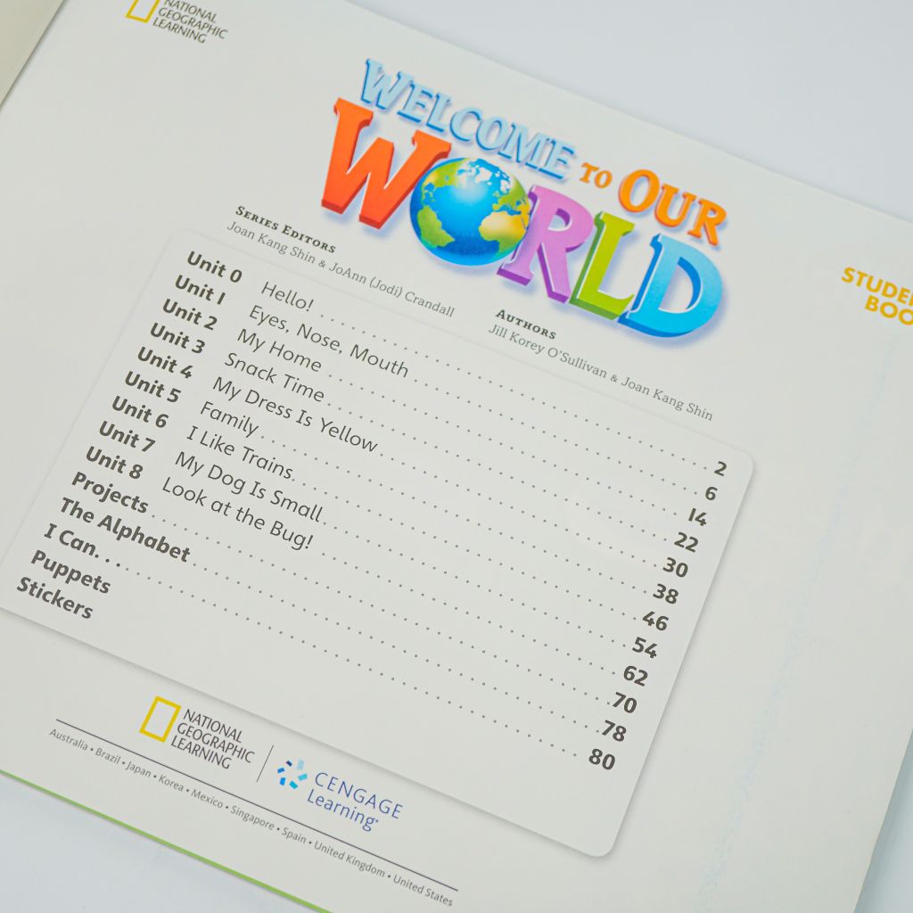 Welcome to Our World Student Book 2 with Student DVD
