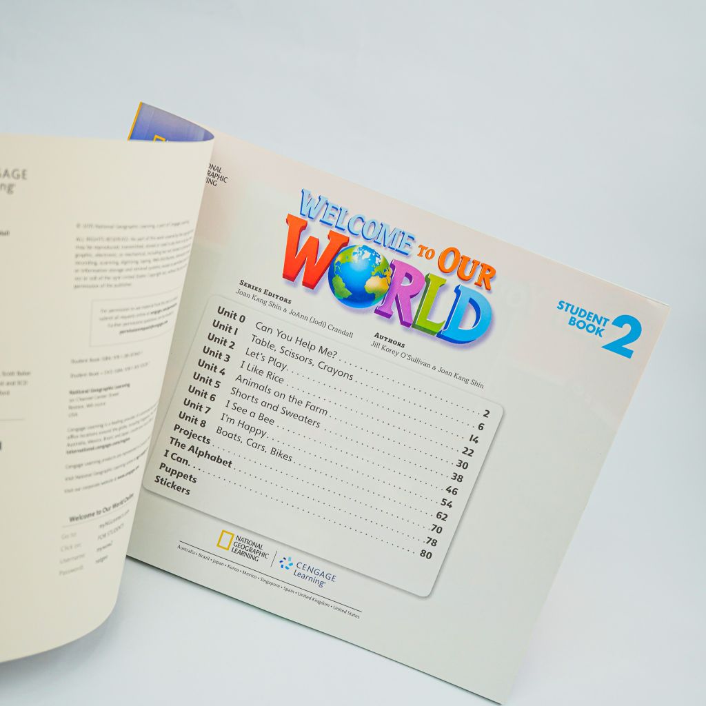 Welcome to Our World Student Book 2 with Student DVD