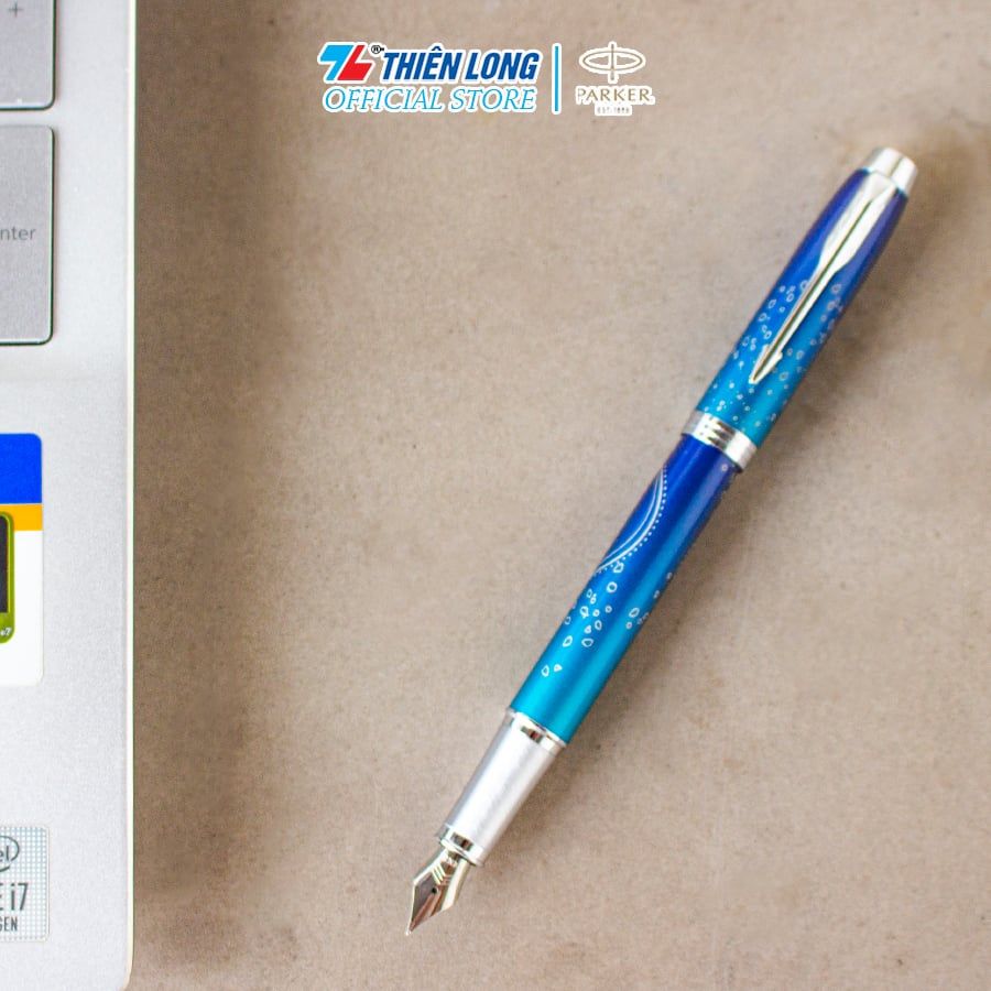 Bút máy Parker IM Special Edition Submerge Blue - Thép không gỉ - Ngòi 0.7mm - 2152992Z