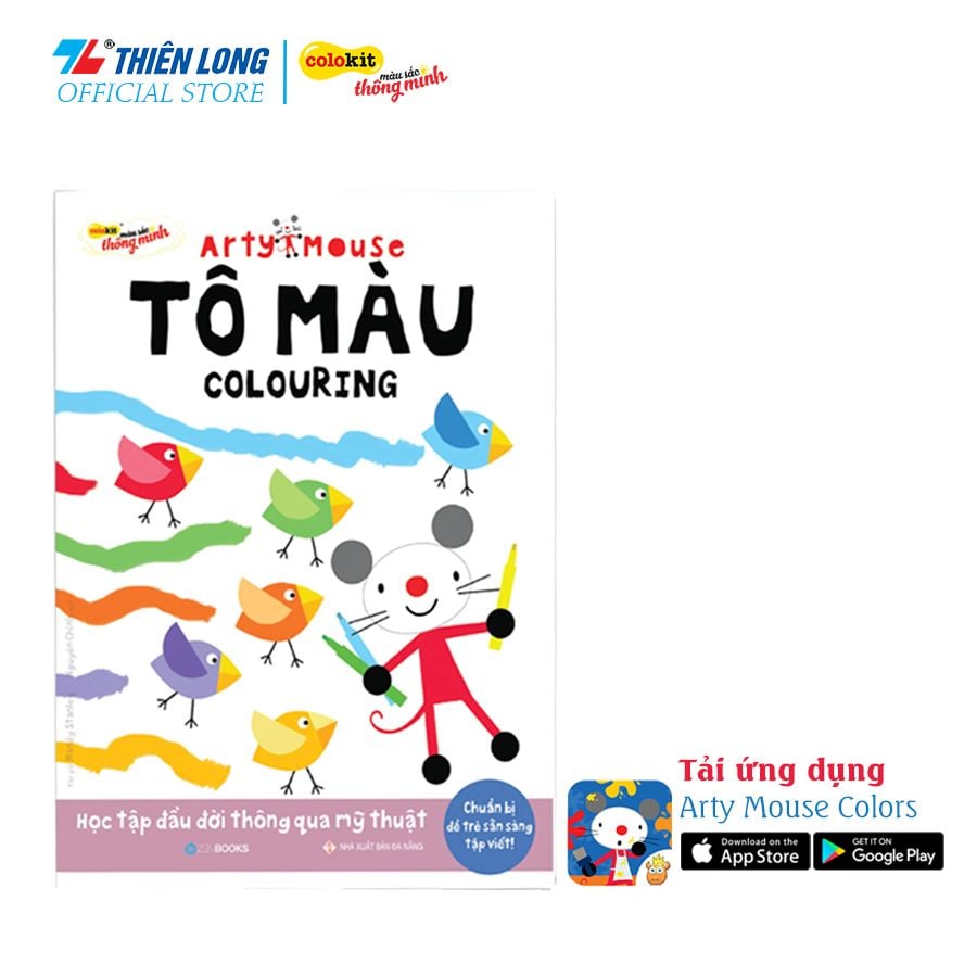 Combo Mỹ thuật SẮC MÀU - 5 Món (Vở vẽ A3, Bút chì gỗ 2B, Bút sáp màu, Bút sáp dầu, Sách tương tác)