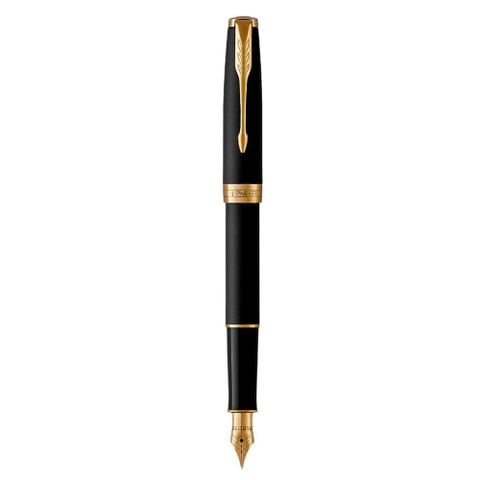 Bút máy cao cấp Parker Sonnet Matte Black GT TB-1950875