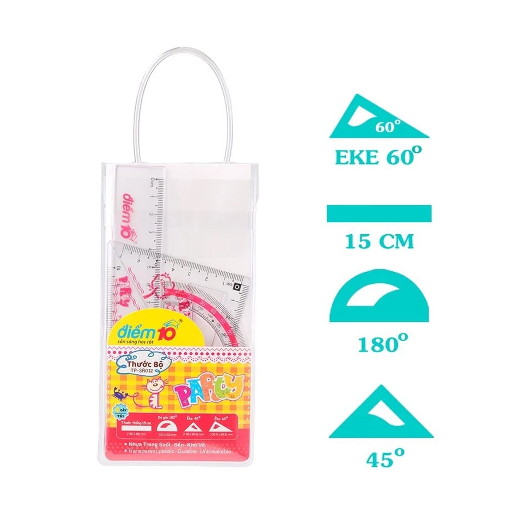 Thước bộ Điểm 10 SR-012