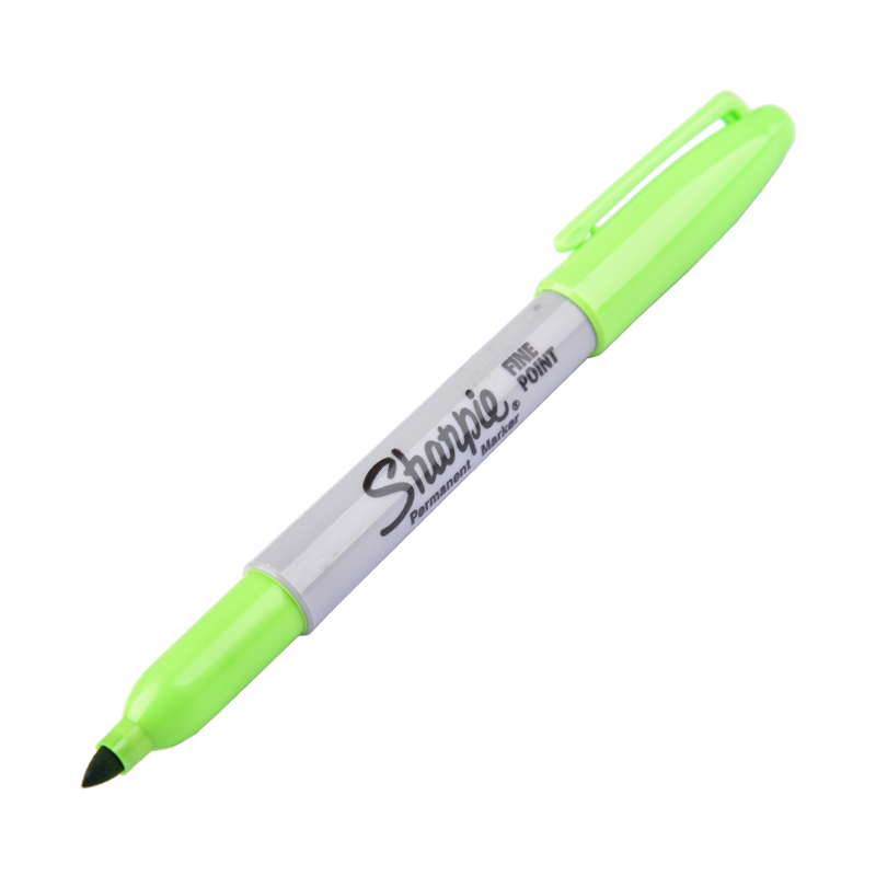 Sharpie Fine Point Permanent Marker - Neon Green