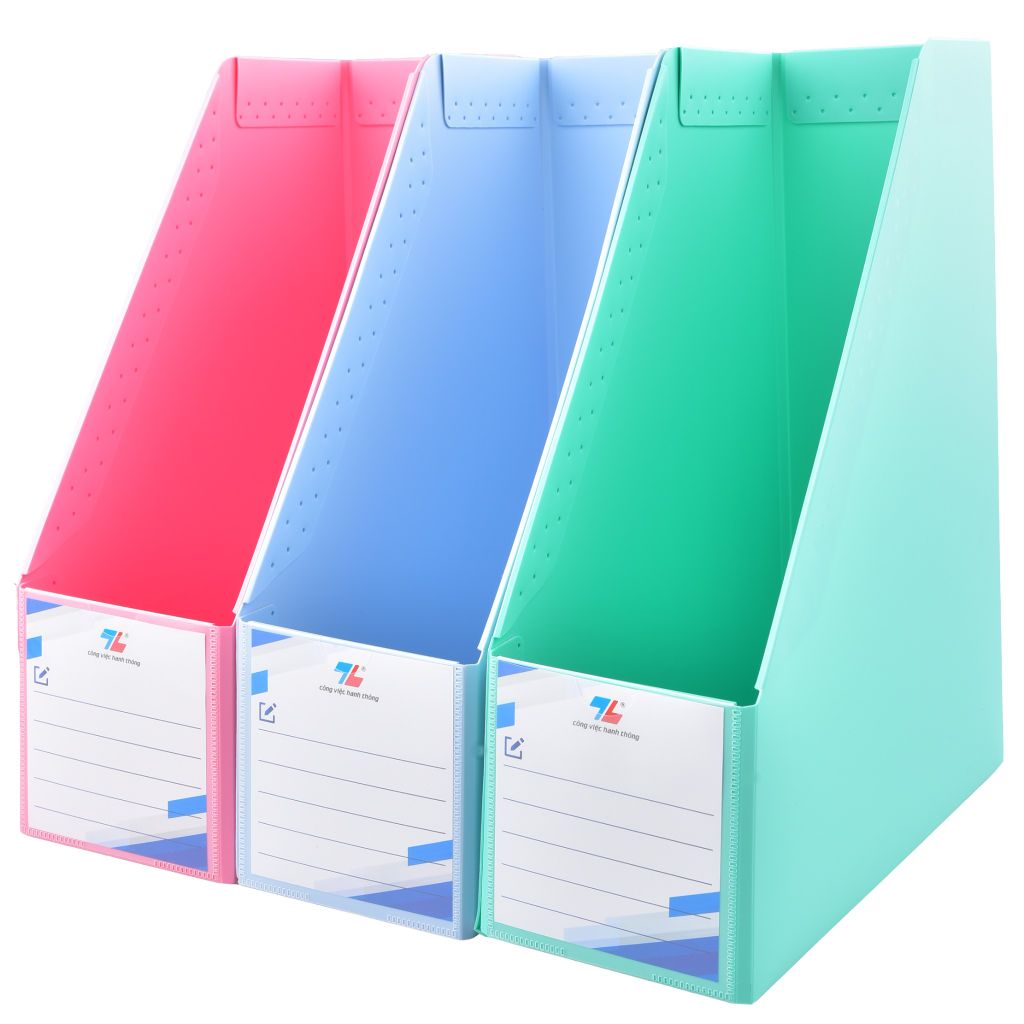 Khay hồ sơ nhựa Thiên Long PP A4 MF-01 (màu ngẫu nghiên)