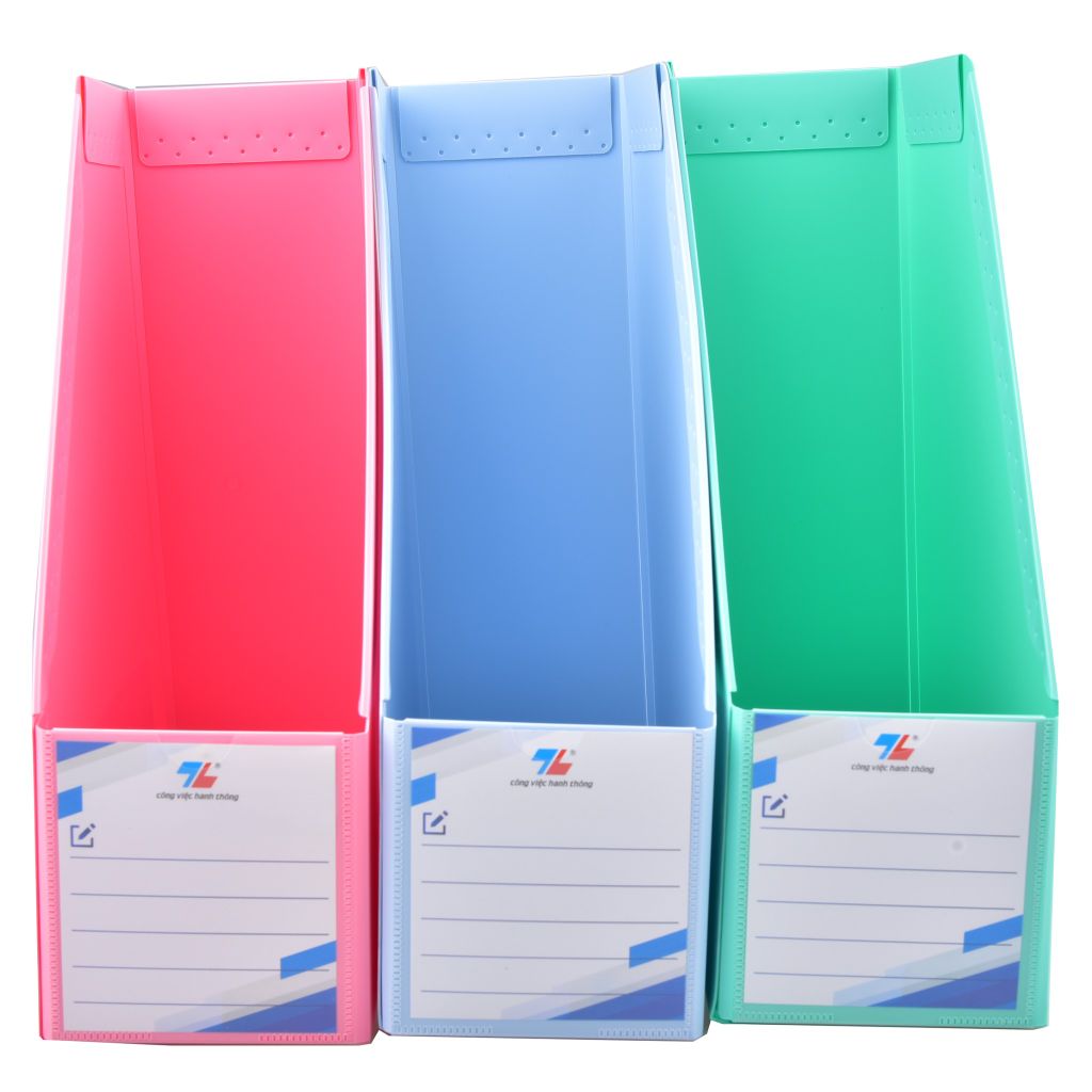 Khay hồ sơ nhựa Thiên Long PP A4 MF-01 (màu ngẫu nghiên)