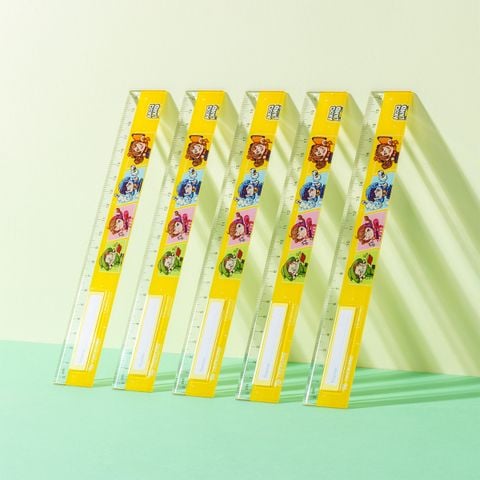 Thước thẳng 20cm Thiên Long TP-SR011/AK - Nhân vật Akooland thế giới học cụ thần kỳ