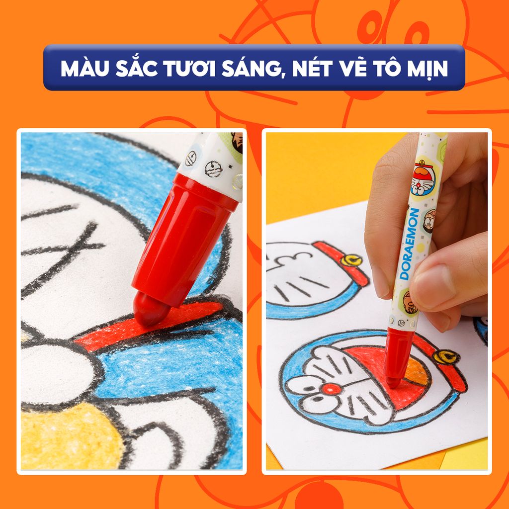 Bút sáp vặn 12 màu Thiên Long Colokit TCR-C007/DO