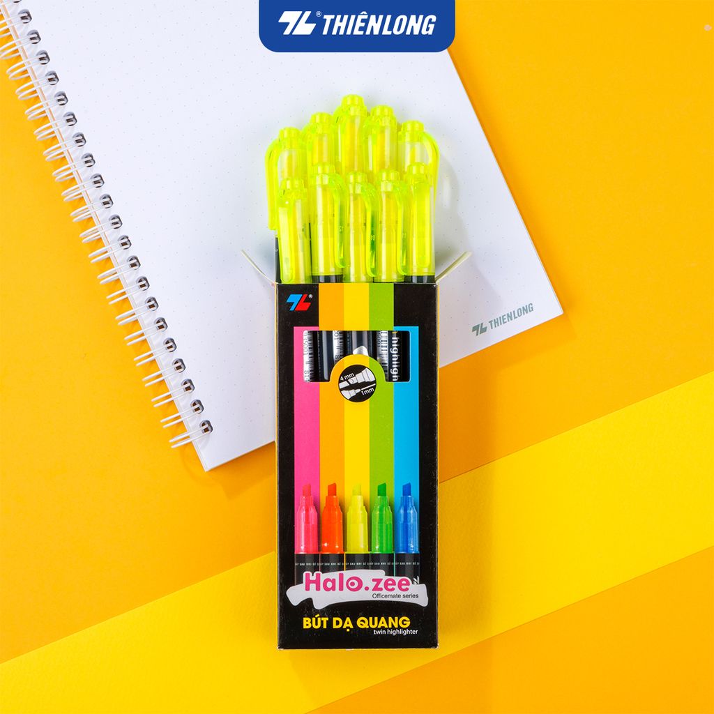 Combo 20 Bút dạ quang Thiên Long HL-03 (FS)