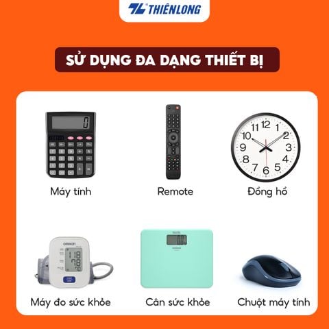 Lốc 4 Pin AA Thiên Long Flexio BAC-R6/4