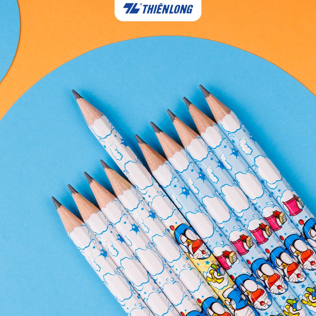 Combo 20 Bút chì gỗ Thiên Long Điểm 10 2B TP-GP009/DO