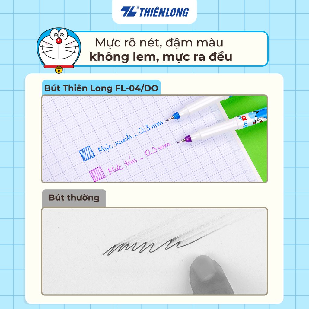 Bút lông kim Thiên Long-Doraemon TP-FL04/DO