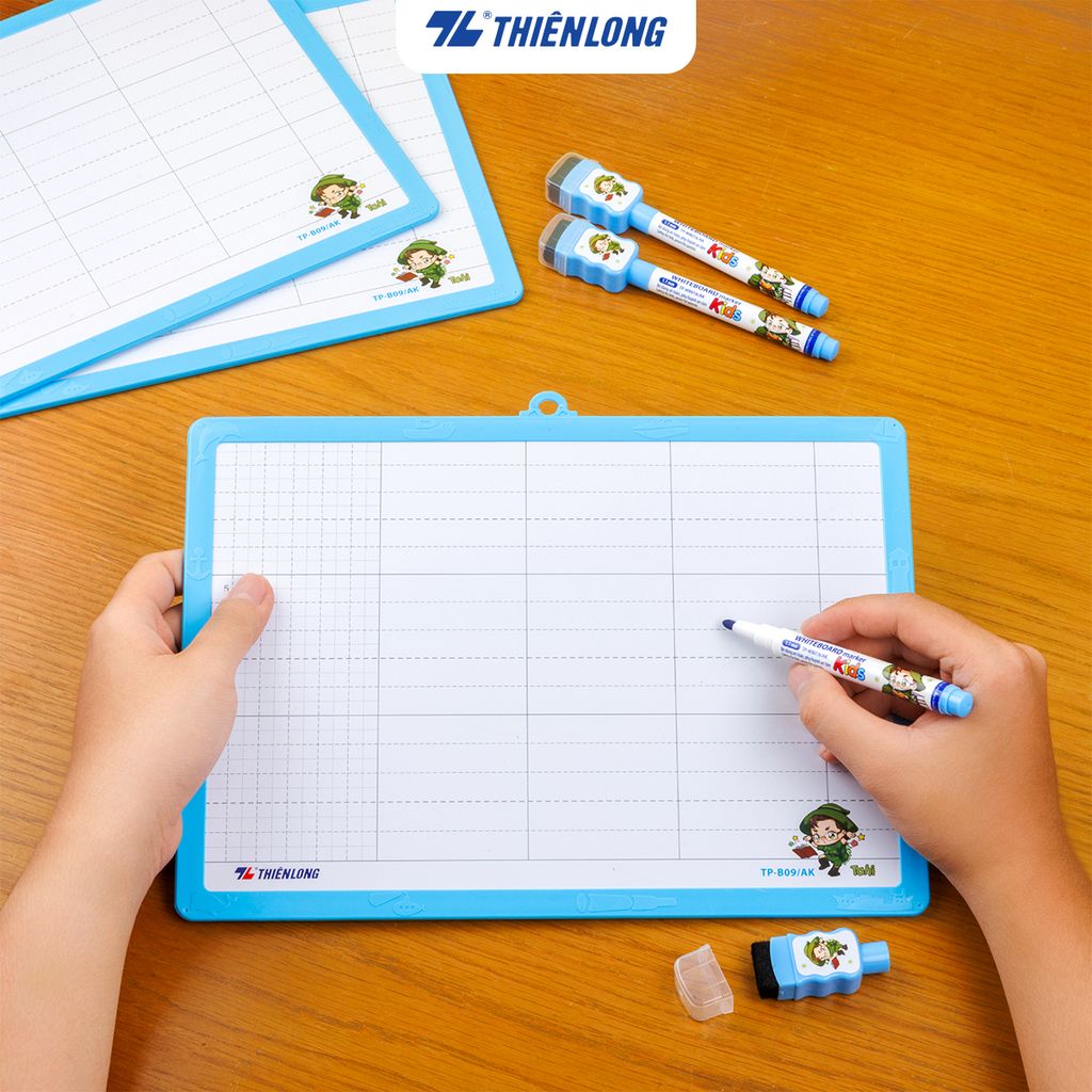 Bảng học sinh 2 mặt Thiên Long TP-B09/AK - Nhân vật Akooland thế giới học cụ thần kỳ