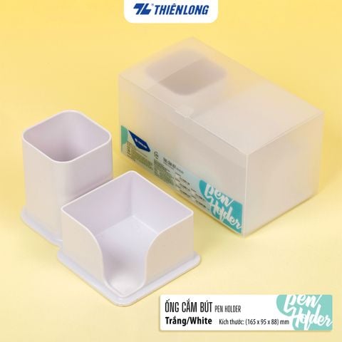 Ống cắm bút - Khay giấy notes Thiên Long PS-003 - Đa dụng tiện lợi Màu sắc trẻ trung