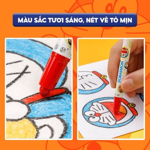 Bút sáp vặn 12 màu Thiên Long Colokit TCR-C007/DO
