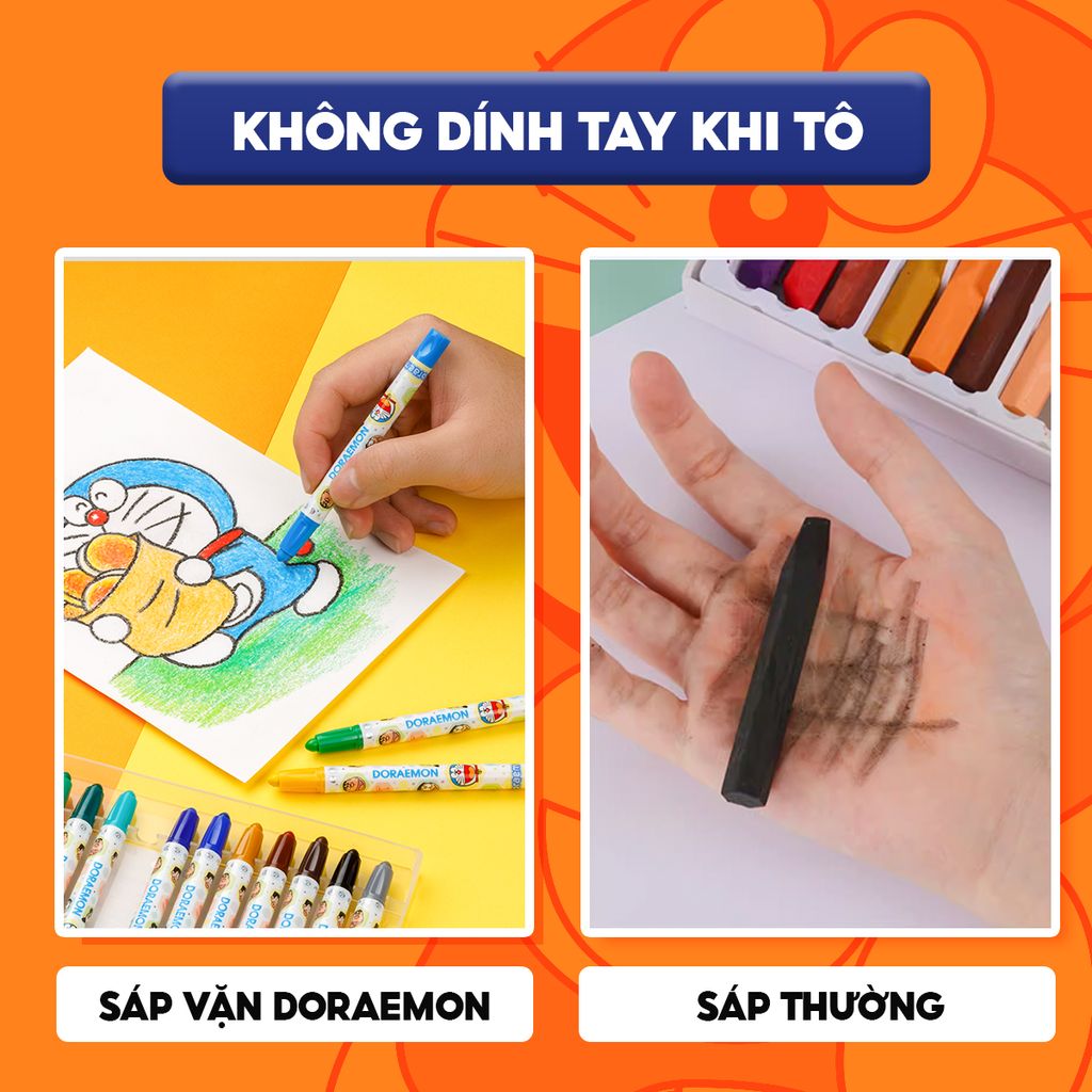 Bút sáp vặn 12 màu Thiên Long Colokit TCR-C007/DO