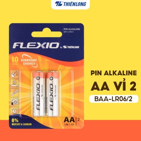 Pin Alkaline AA Thiên Long Flexio